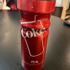 Coke travel tumbler princess cruise